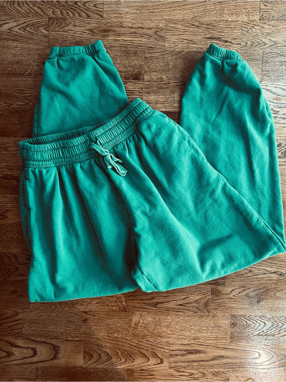 Fin & Vince Kids Green Jogger Sweatpants Size Medium
